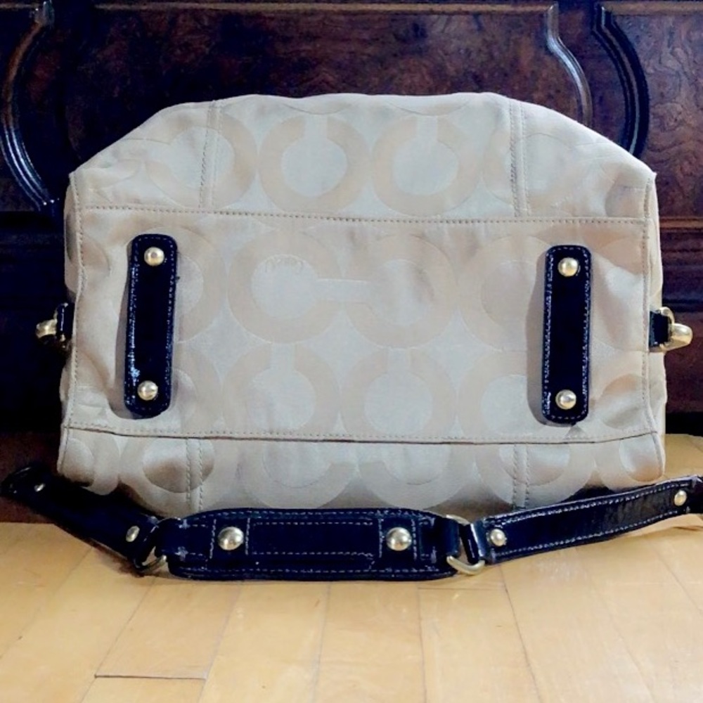 Authentic Coach Madison Audrey Op Art Sateen 14294 - Picture 7 of 16